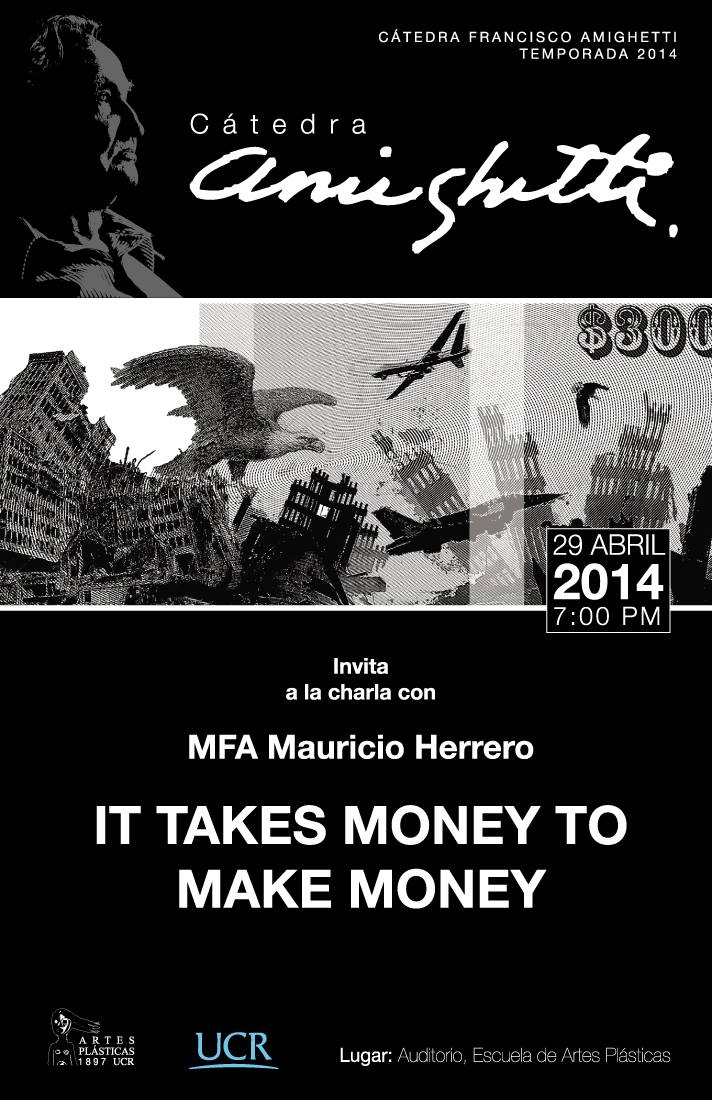 En una semana, estaré hablando sobre este proyecto en el auditorio de Bellas Artes de la UCR.